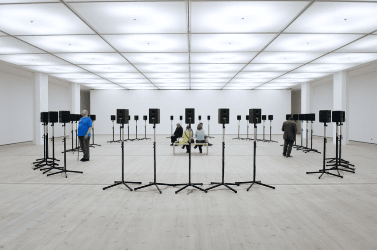 Janet Cardiff Janet Cardiff The Forty Part Motet BALTIC Corridor8
