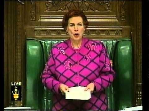 Janet Fookes, Baroness Fookes house of commons dame janet fookes will you get the message