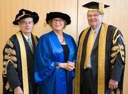 Janet Holmes à Court CSU honours Janet Holmes ampagrave Court CSU graduations Charles