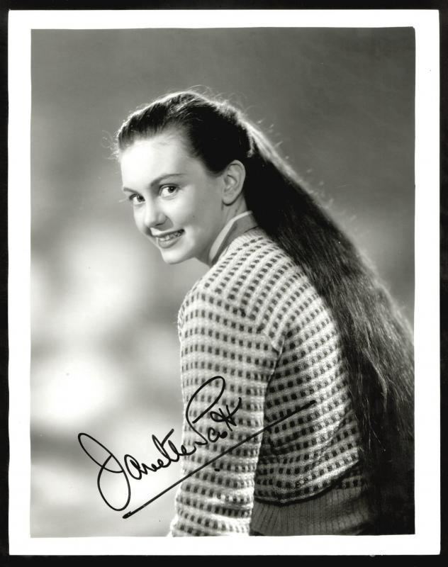 Janette Scott Clickautographs autographs Janette Scott