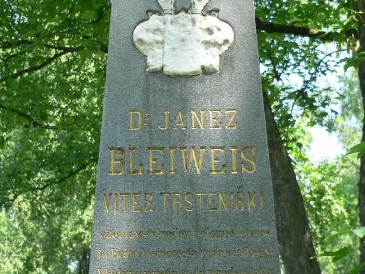 Janez Bleiweis Janez Bleiweis Slovenski grobovi