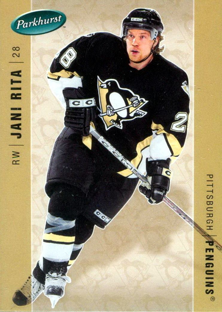 Jani Rita Jani Rita Player39s cards since 2005 2006 penguins