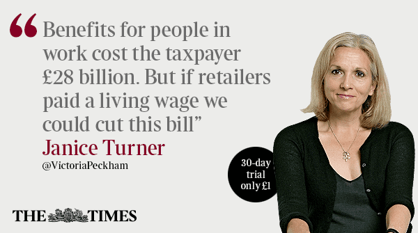 Janice Turner The Times of London on Twitter Janice Turner Dont make me pay