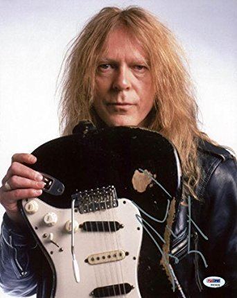 Janick Gers JANICK GERS IRON MAIDEN SIGNED AUTHENTIC 11X14 PHOTO