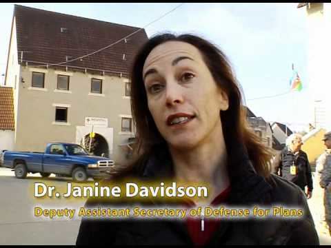 Janine A. Davidson US Army Europe Spotlight Dr Janine Davidson at FSTE YouTube