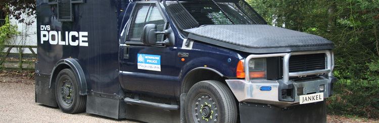 Jankel Guardian MRAP Internal Security Vehicle Products Jankel