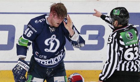 Janne Jalasvaara KHL Jalasvaara to Miss 2 Weeks After Beating Hockey R