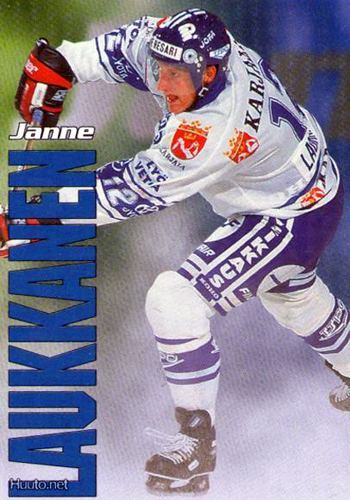 Janne Laukkanen Third String Goalie 199899 Ottawa Senators Janne Laukkanen Jersey