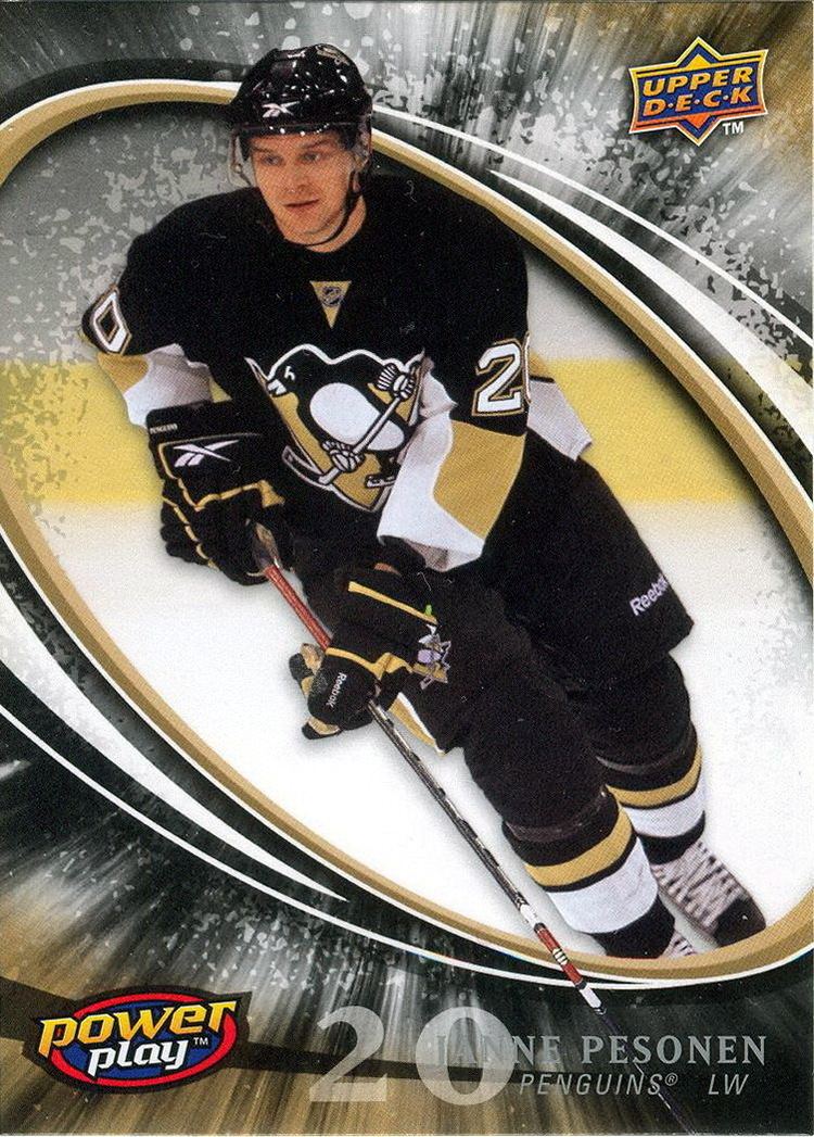 Janne Pesonen Janne Pesonen Players cards since 2008 2009 penguinshockey