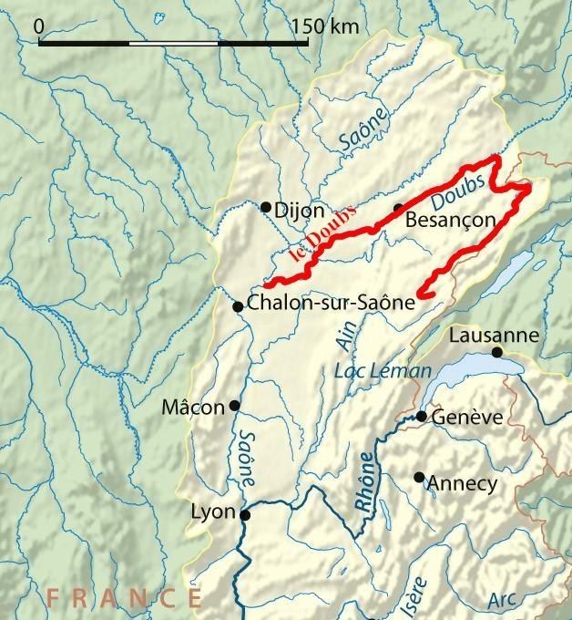 January 1910 Doubs river flood