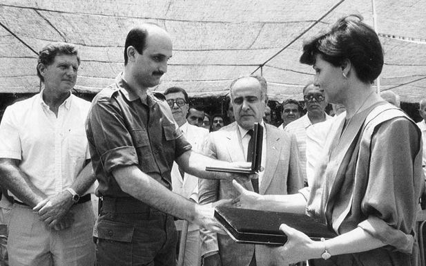 January 1986 Lebanese Forces coup