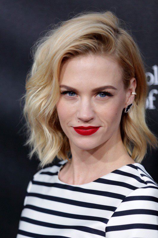 January Jones January Jones image makeover before premiere of Mad Men