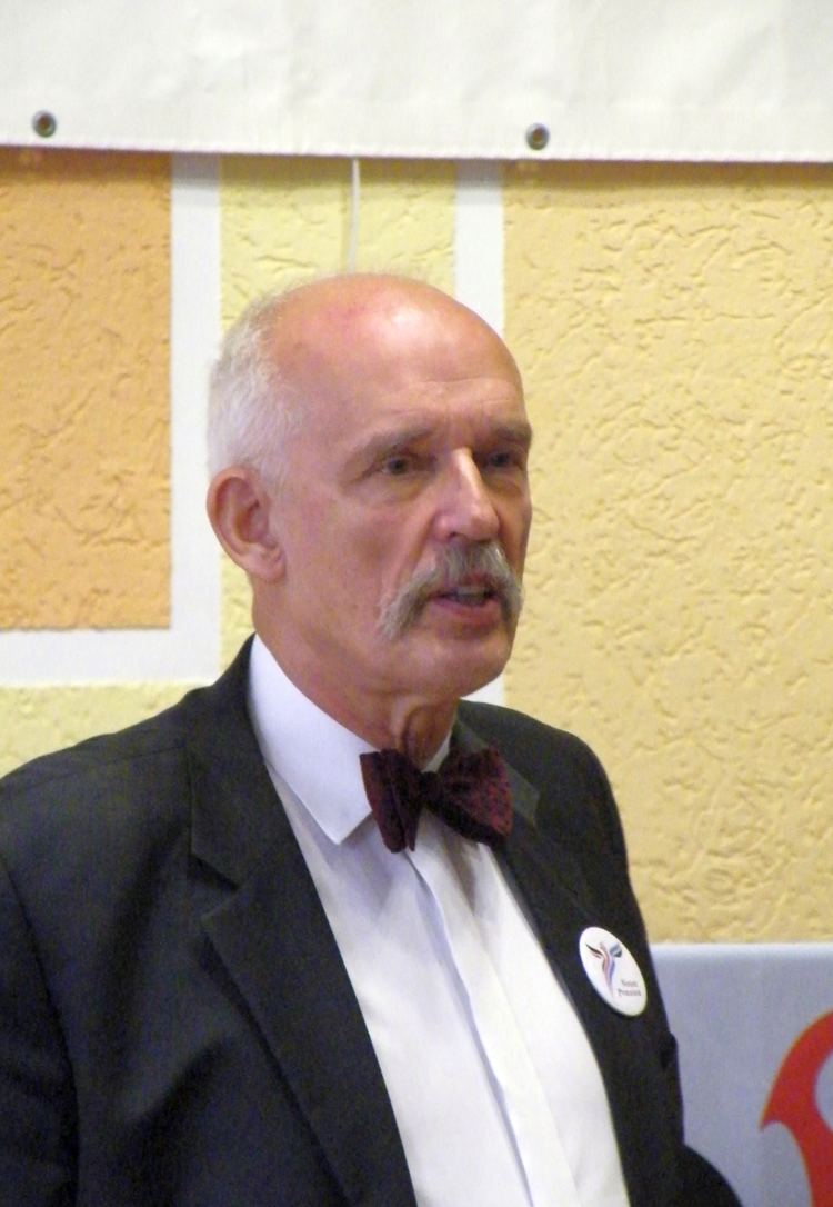 Janusz Korwin-Mikke httpsuploadwikimediaorgwikipediacommonscc