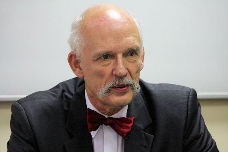 Janusz Korwin-Mikke First it was 39niggers39 now women For a Polish MEP they