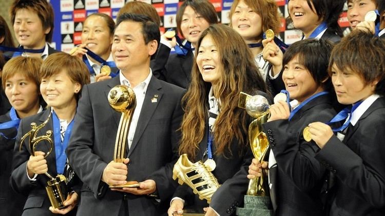 Japan women's national football team Nadeshikoquot Japan return home FIFAcom