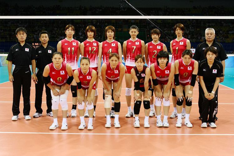 Japan women's national volleyball team FIVB 2008 Women39s Volleyball Olympic Games