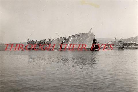 Japanese aircraft carrier Amagi THROUGH THEIR EYES BOMB DAMAGED JAPAN WW2 PHOTOS