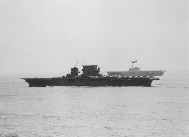 Japanese aircraft carrier Ryūjō 24th August 1942 USS Saratoga planes sink the japanese carrier Ryujo