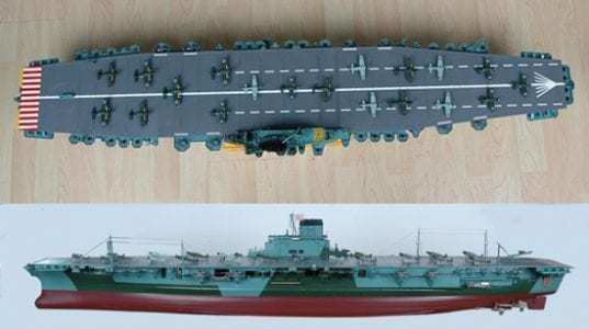 Japanese aircraft carrier Shinano Japanese Aircraft Carrier Shinano My Paper Craft