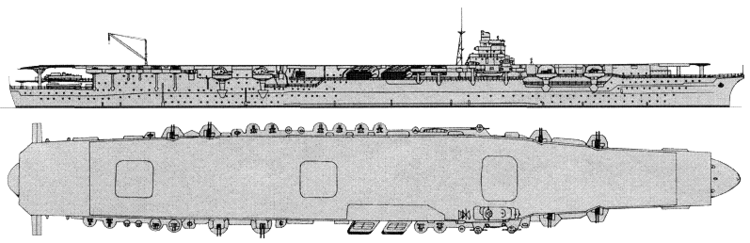 Japanese aircraft carrier Shōkaku Shokaku aircraft carriers 1941 Imperial Japanese Navy Japan