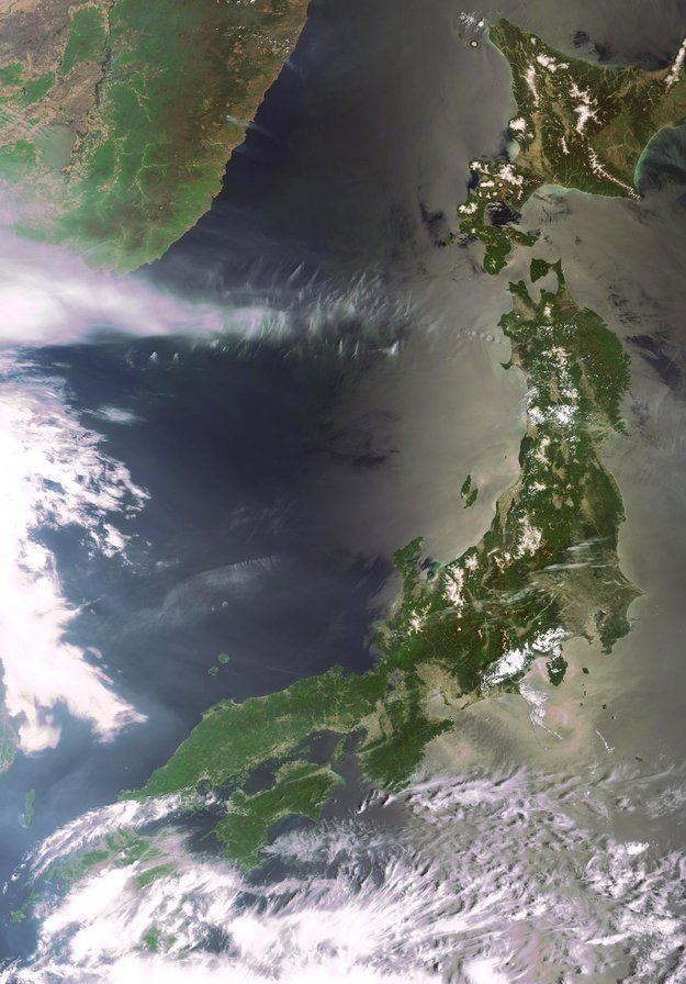 Japanese archipelago Earth from Space The Japanese archipelago Observing the Earth