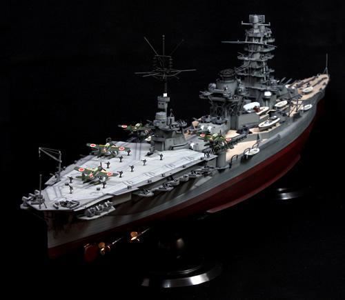 Japanese battleship Ise Fujimi Imperial Japanese Navy Battleship Ise 1350 Scale Plastic Kit