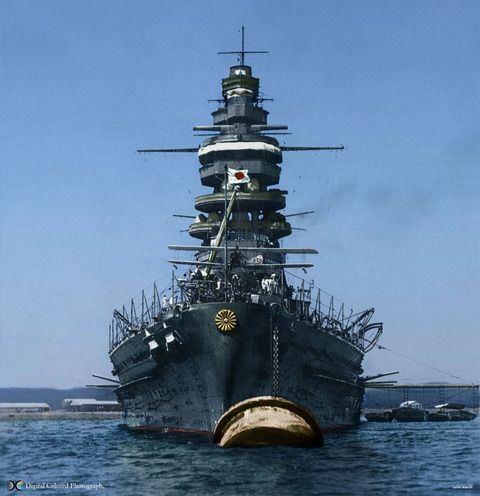 Japanese battleship Nagato 1000 images about Japanese battleship on Pinterest Yamato class
