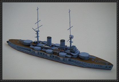 Japanese battleship Satsuma Japanese Battleship Satsuma Free Paper Model Download
