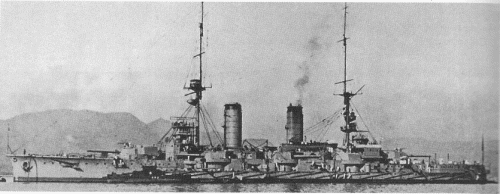 Japanese battleship Satsuma Satsuma battleship 1910 Imperial Japanese Navy Japan