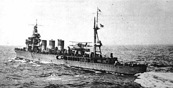 Japanese cruiser Abukuma