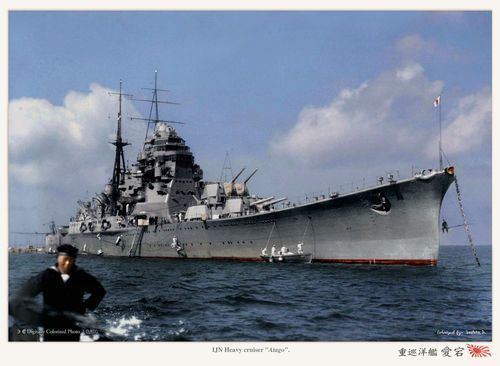 Japanese cruiser Atago 1000 images about IJN Heavy Cruisers on Pinterest Navy color