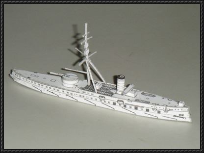 Japanese cruiser Matsushima Japanese Protected Cruiser Matsushima Free Ship Paper Model Download