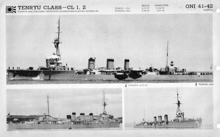 Japanese cruiser Tenryū ijncruisertenryu0038 stepheneshermancom