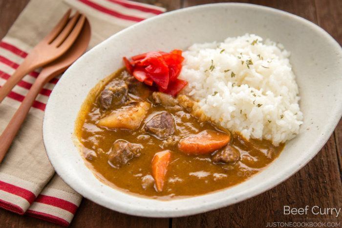 Japanese curry Beef Curry Recipe Just One Cookbook