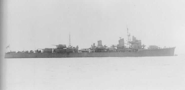 Japanese destroyer Asashimo