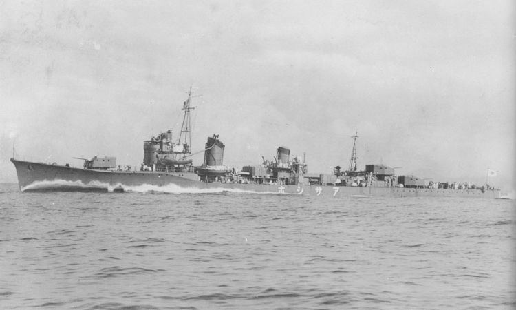 Japanese destroyer Asashio (1936)