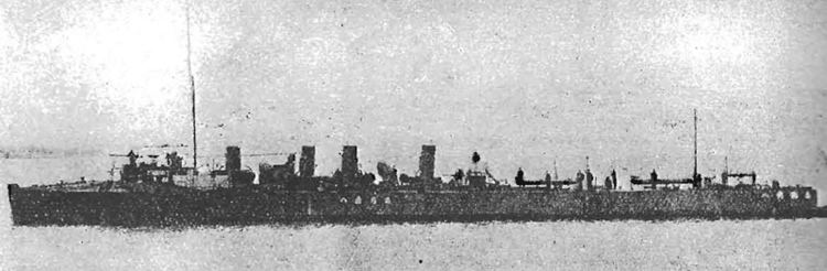 Japanese destroyer Ayanami (1909)