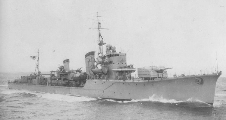 Japanese destroyer Harusame (1935)
