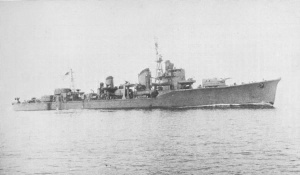Japanese destroyer Kiyoshimo