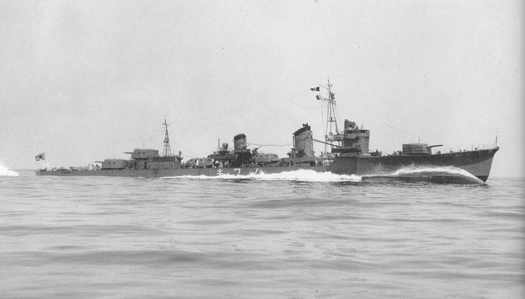 Japanese destroyer Nowaki (1940)