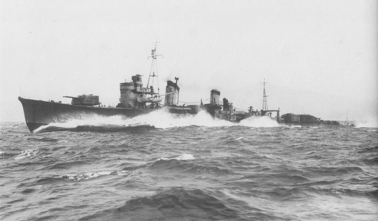 Japanese destroyer Umikaze (1936)