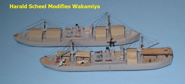 Japanese seaplane carrier Wakamiya Wakamiyajpg