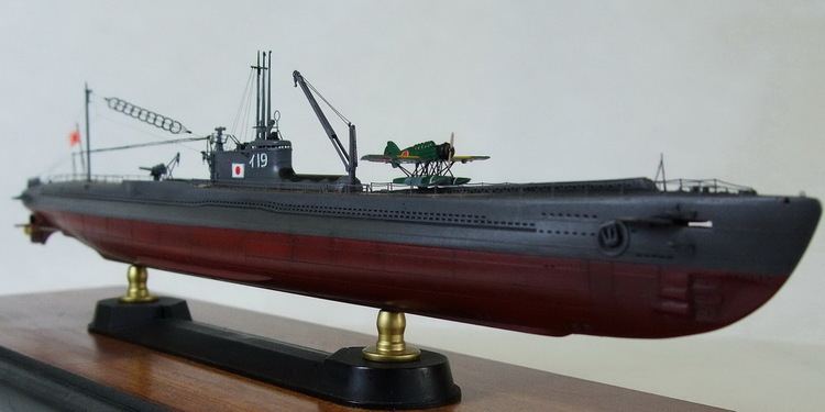 Japanese submarine I-19 IJN submarine I19 Ready for Inspection Maritime Britmodellercom