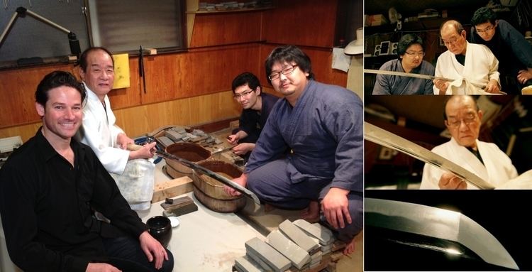 Japanese sword polishing NHK Documentary on Japanese Sword Polishing In Love with the