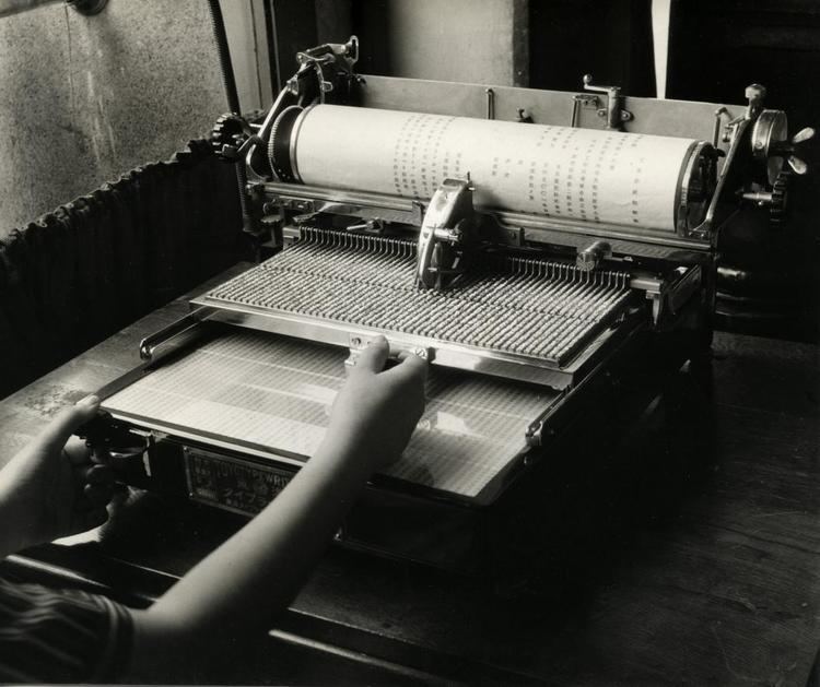 Japanese typewriter