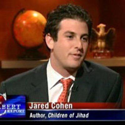 Jared Cohen Jared Cohen JaredCohen Twitter