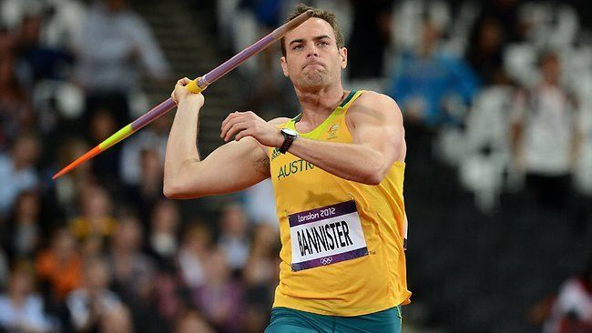 Jarrod Bannister Gun Australian javelin thrower Jarrod Bannister banned