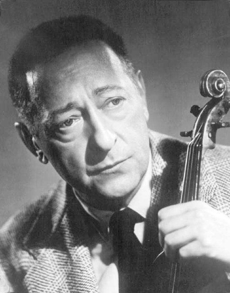 Jascha Heifetz World Harmony Society Paying tribute to violinist