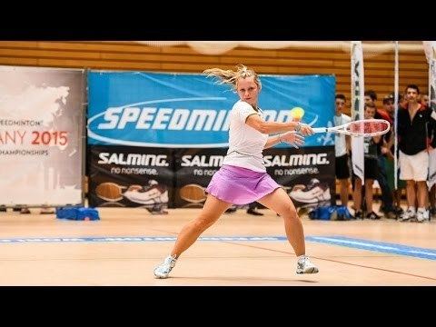 Jasmina Keber Jasmina Keber Slovenia Speed Badminton World Champion 2015