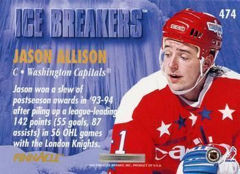 Jason Allison Jason Allison Washington Capitals A to Z